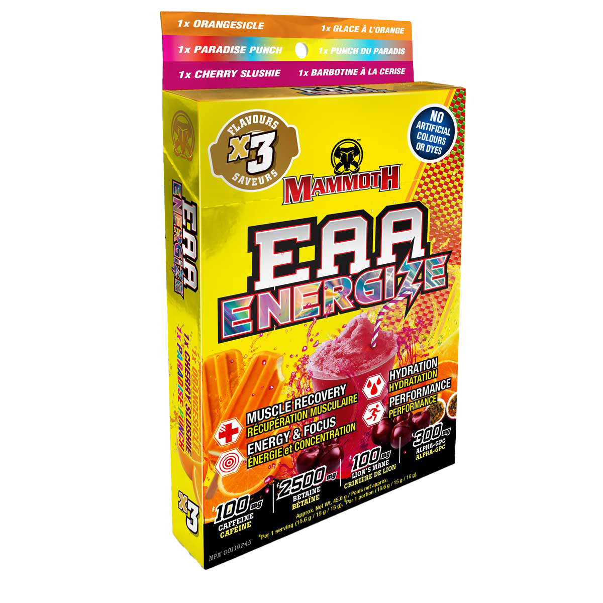 EAA Energize, Sample Pack