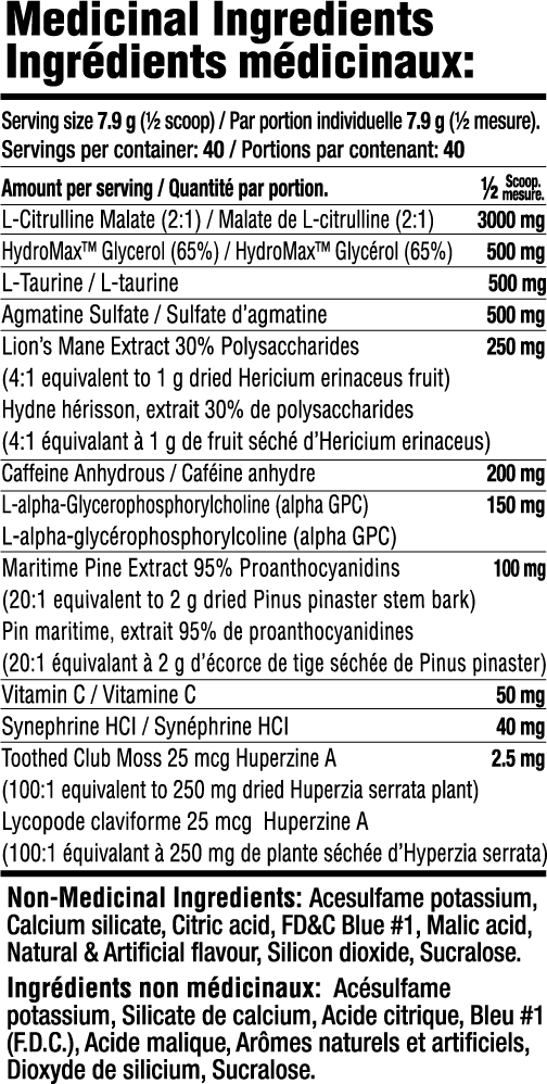 Shock: High Intensity Pre-Workout