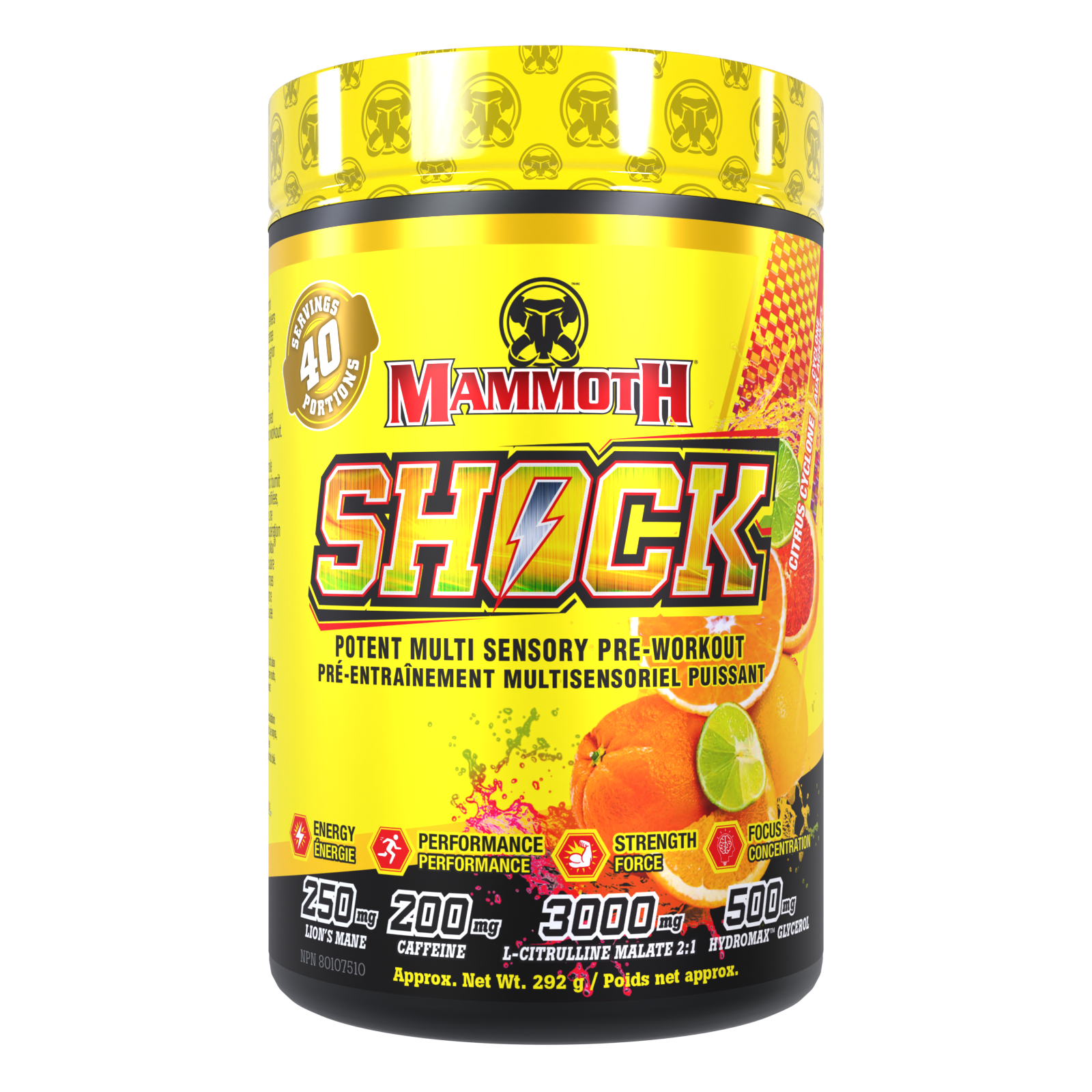 SHOCK | High Intensity Pre-Workout