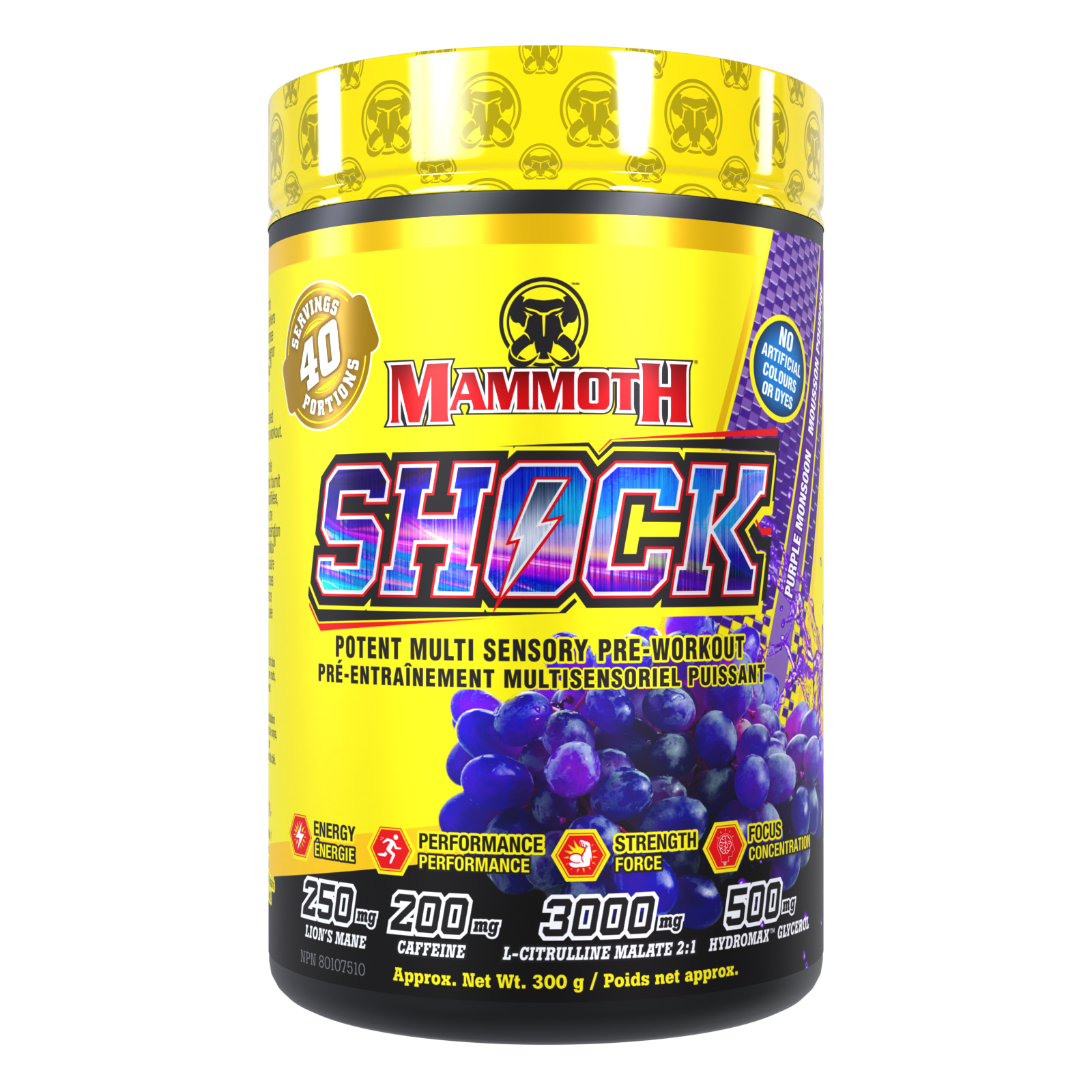 SHOCK | High Intensity Pre-Workout