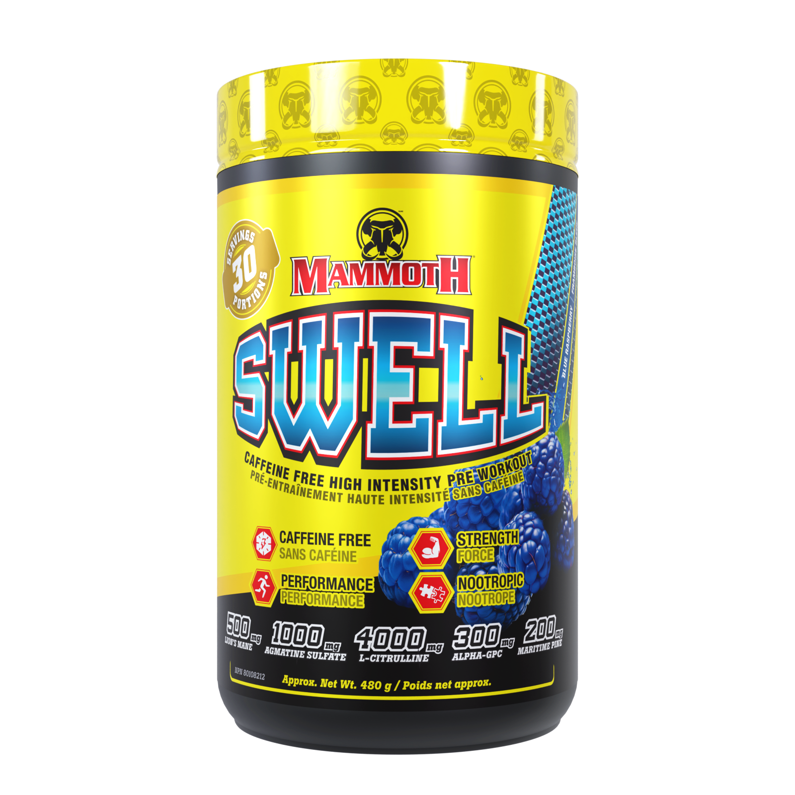 SWELL | Caffeine-Free Pre-Workout