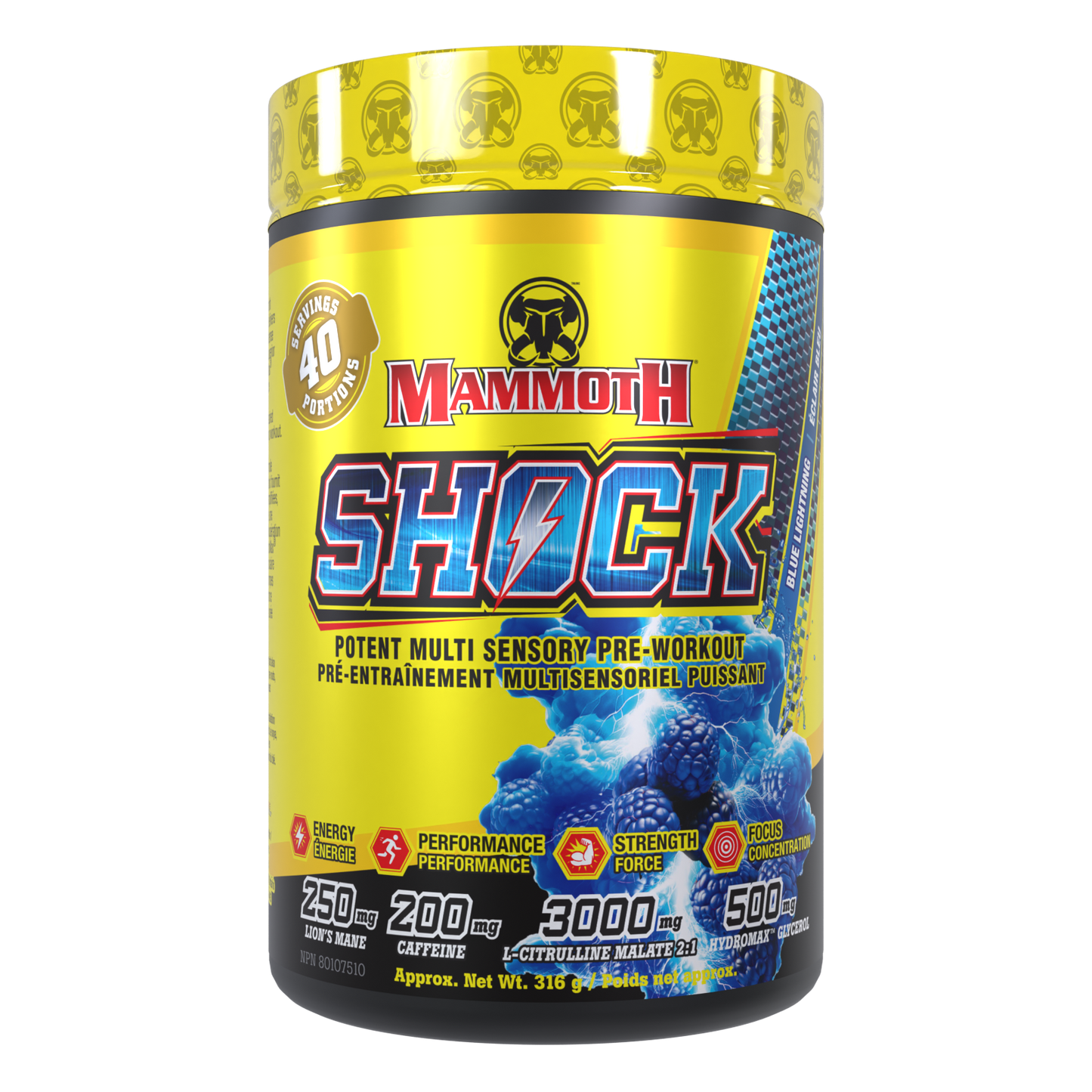 Shock: High Intensity Pre-Workout