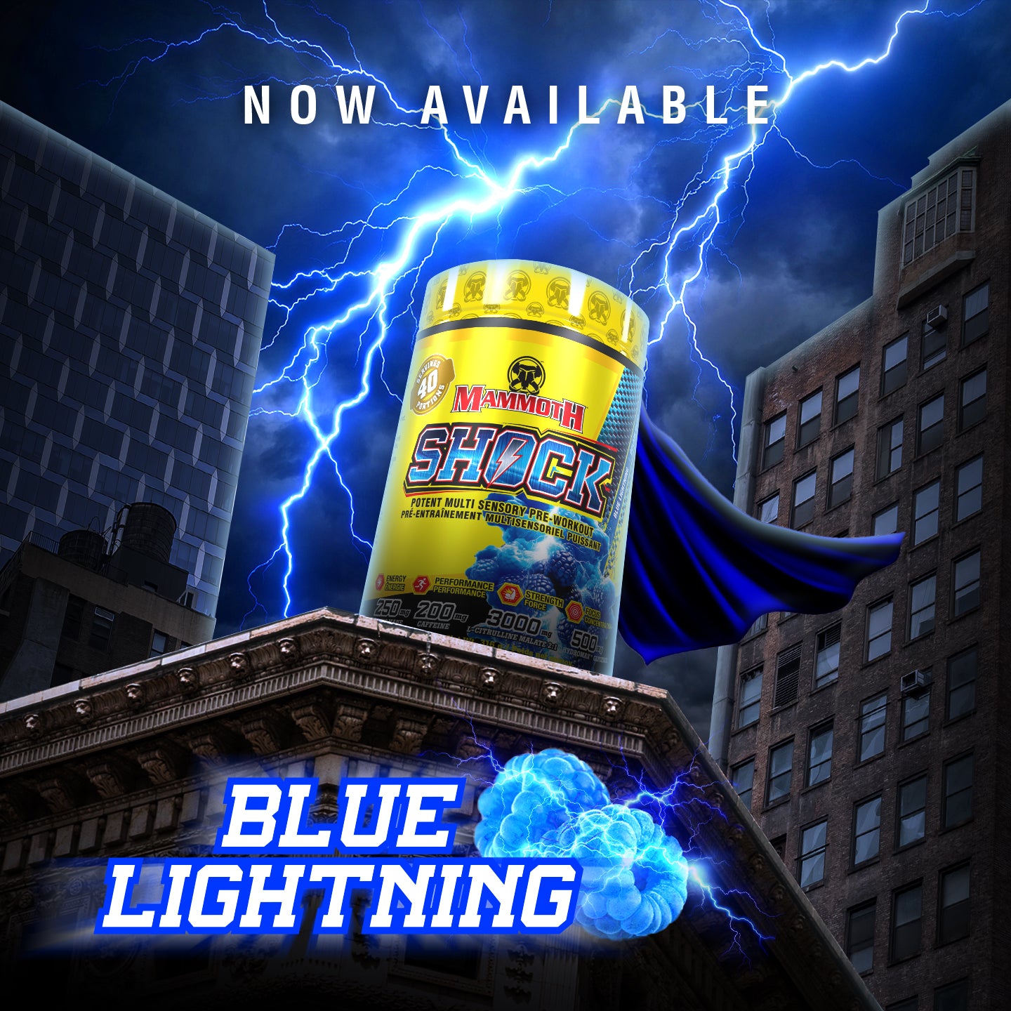 SHOCK | High Intensity Pre-Workout