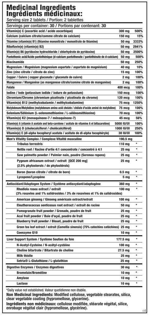 MULTI | Multivitamin 60 caps