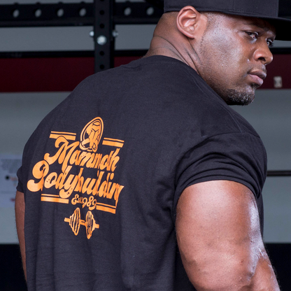 MAMMOTH BODYBUILDING T -SHIRT Old school bodybuilding apparel